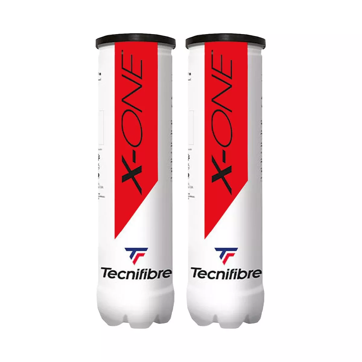 Tecnifibre X-One Tennisb&auml;lle Doppelpack (2 x 4er-Dose)