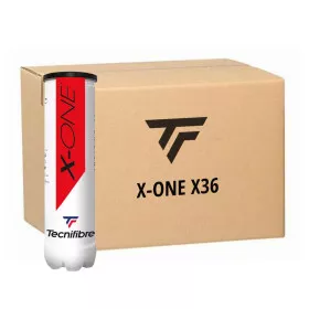 Tecnifibre X-One Tennisb&auml;lle Karton, 36 Dosen &agrave; 4 B&auml;lle