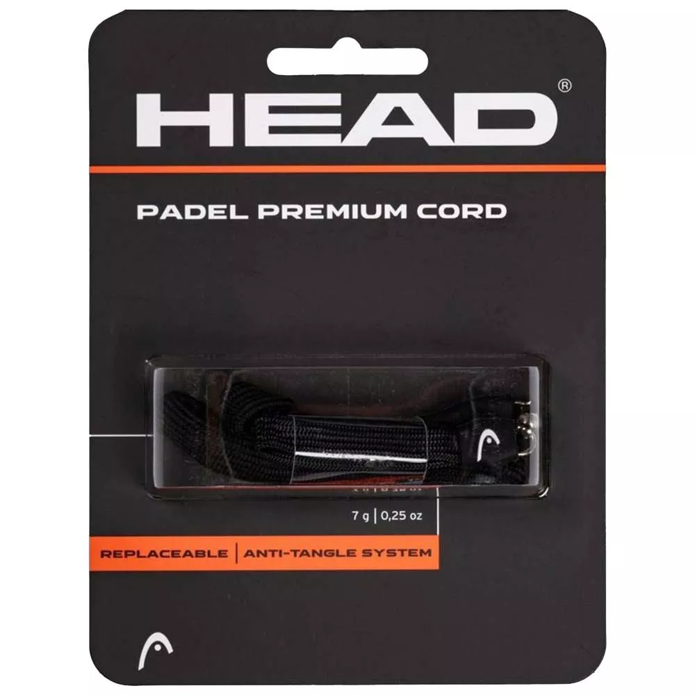 Head Padel Premium Handgelenkschlaufe Schwarz