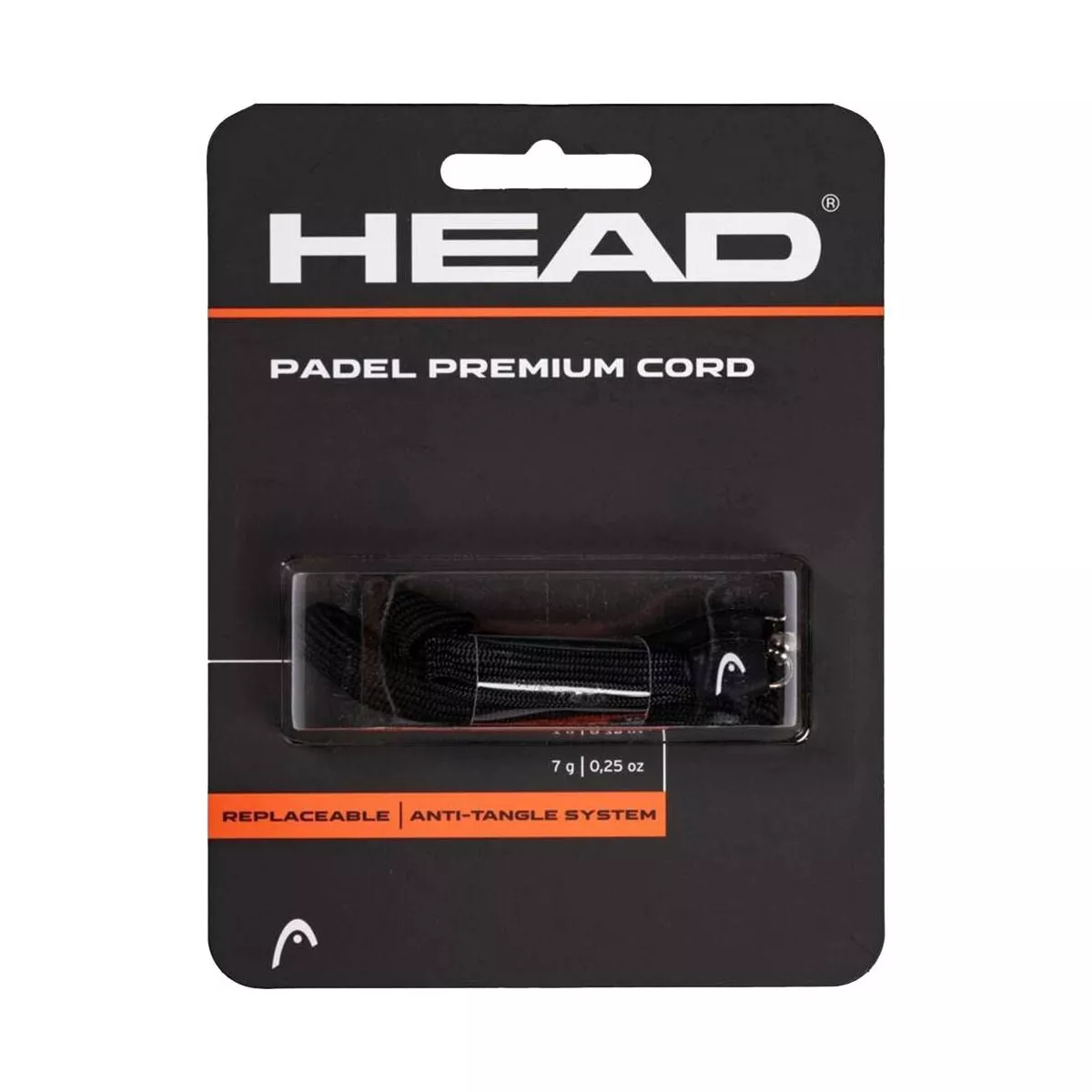 Head Padel Premium Handgelenkschlaufe Schwarz