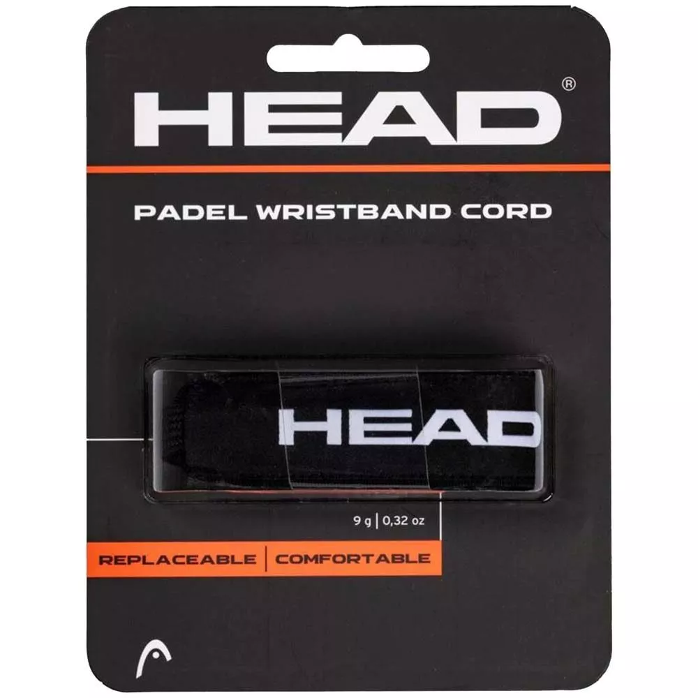 Head Padel Wristband Handgelenkschlaufe Schwarz