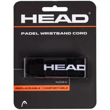 Head Padel Wristband Handgelenkschlaufe Schwarz