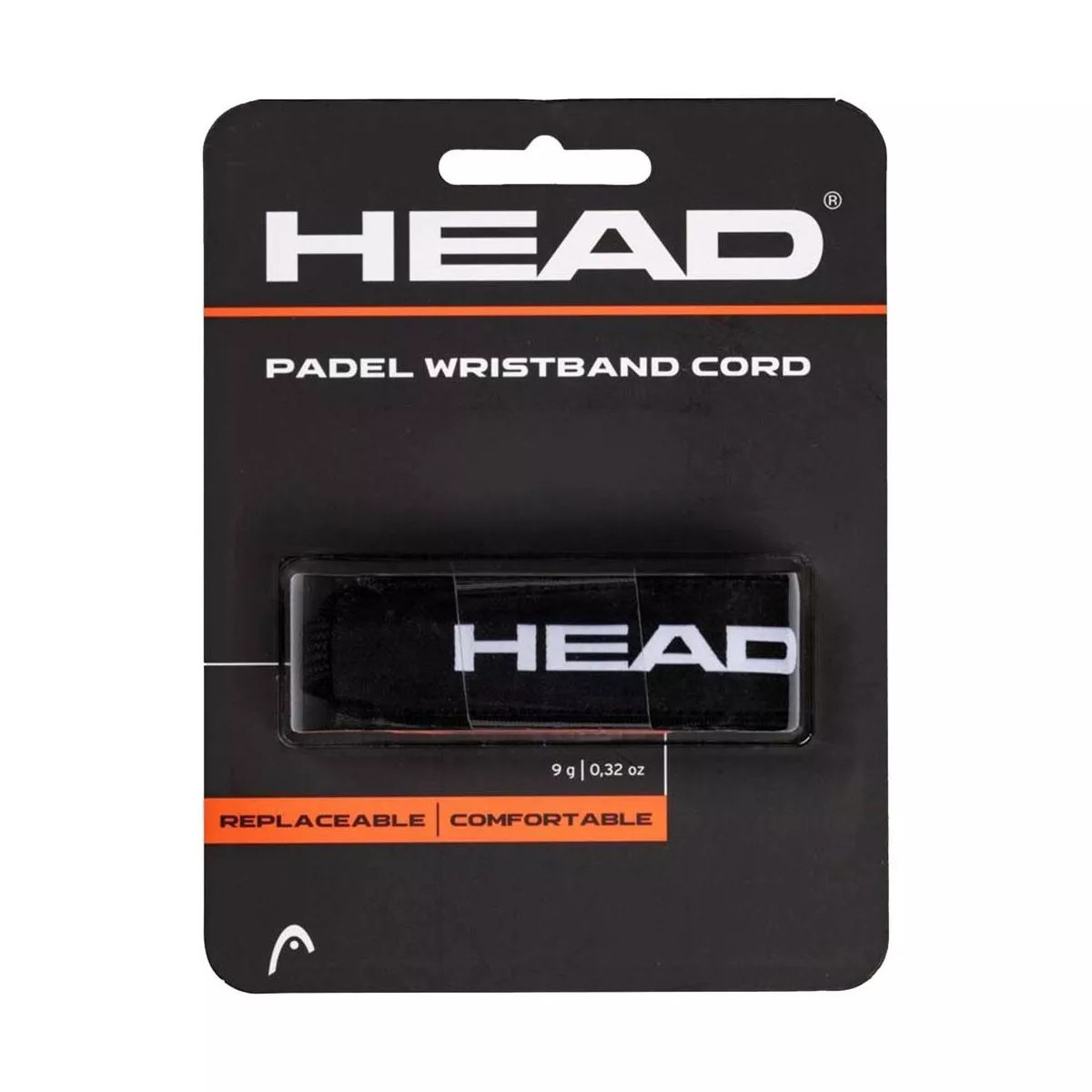 Head Padel Wristband Handgelenkschlaufe Schwarz