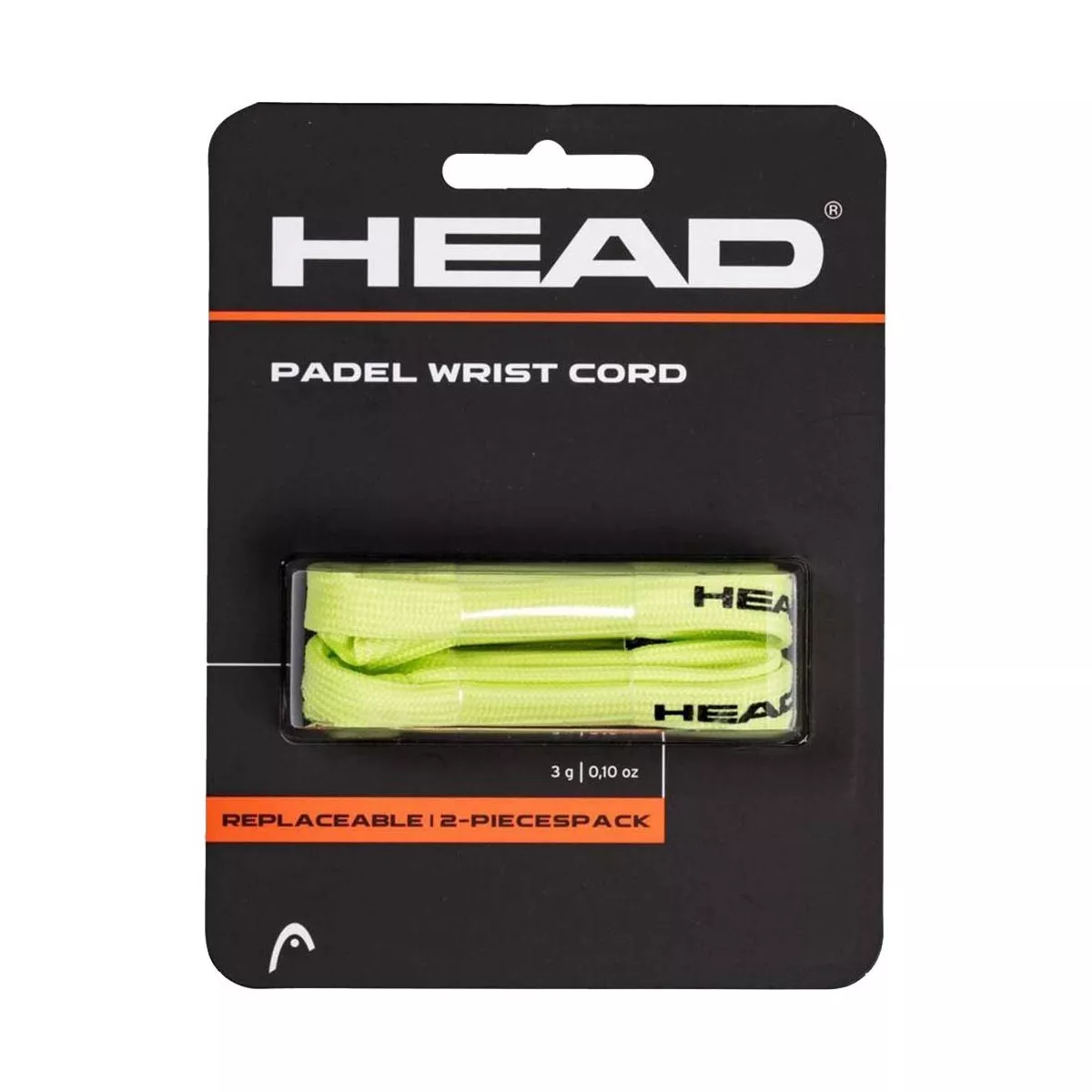 Head Padel Wrist Handgelenkschlaufe 2er-Pack Gelb