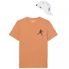 Lacoste Tennis x Novak Djokovic Set T-Shirt + Cap Orange
