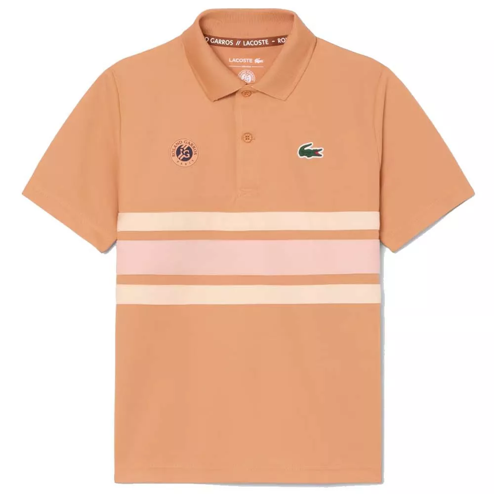 Lacoste Roland Garros Ballkinder Poloshirt Junior Orange