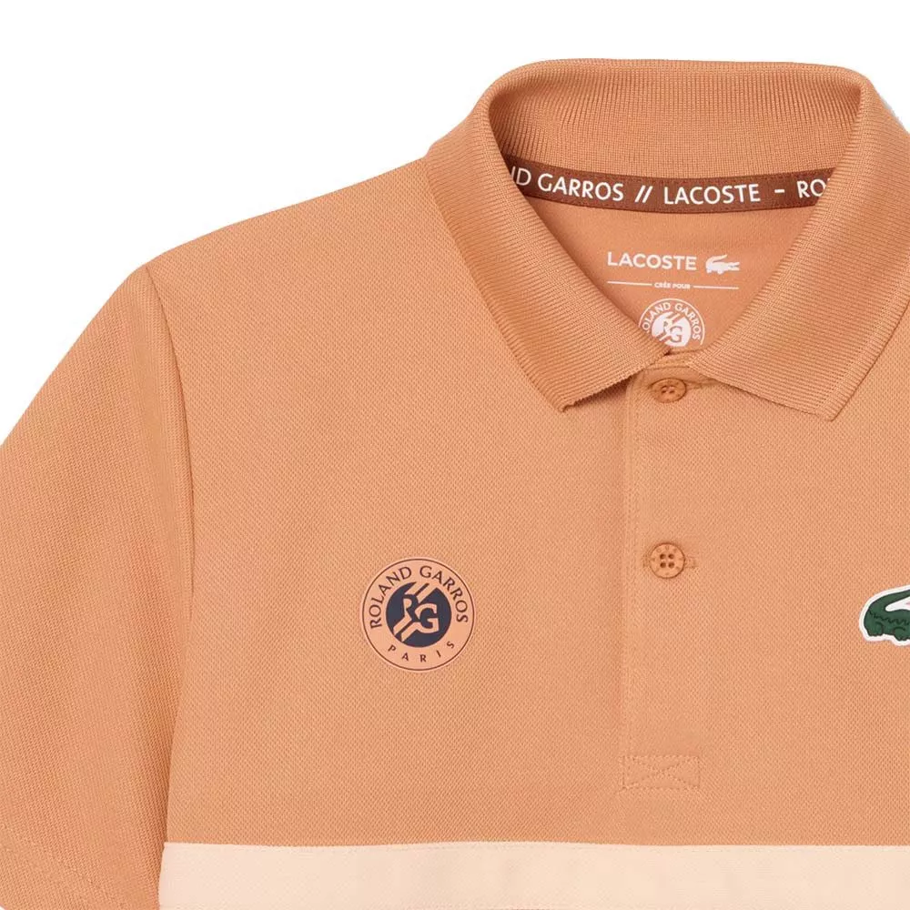Lacoste Roland Garros Ballkinder Poloshirt Junior Orange