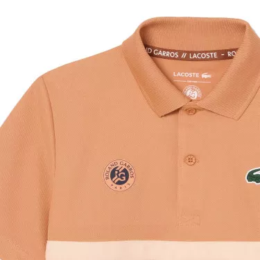 Lacoste Roland Garros Ballkinder Poloshirt Junior Orange