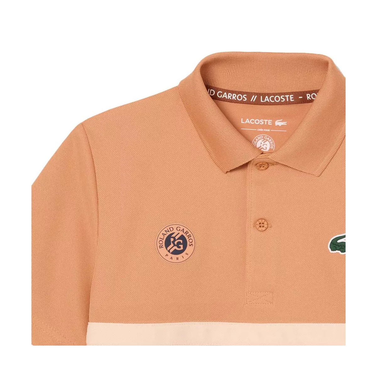 Lacoste Roland Garros Ballkinder Poloshirt Junior Orange