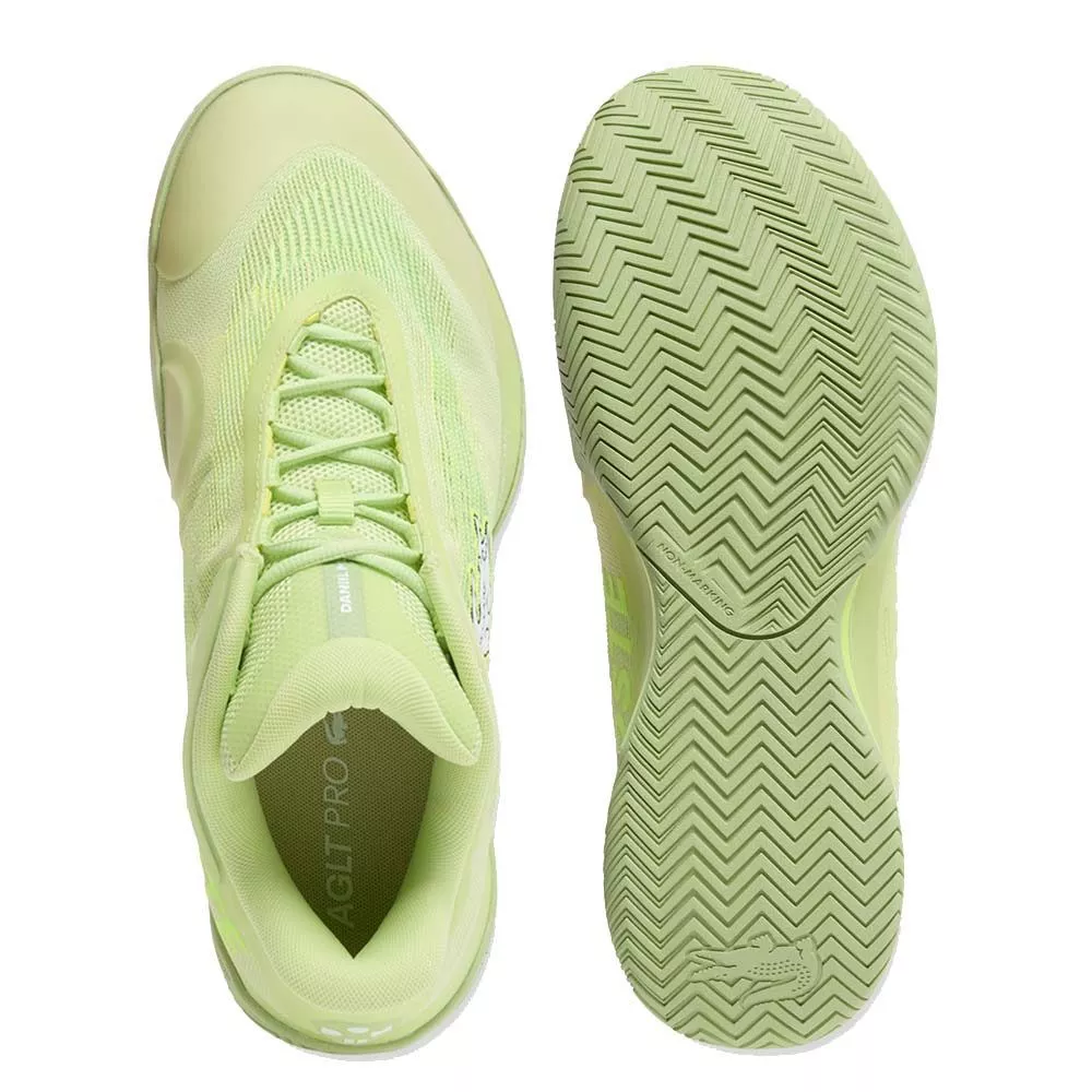 Lacoste AG-LT Pro x Daniil Medvedev Tennisschuhe Gr&uuml;n