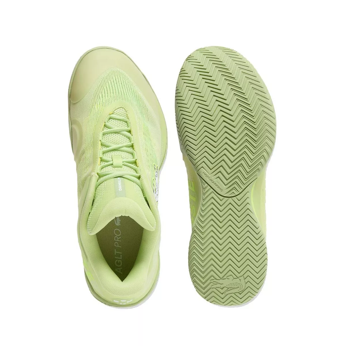Lacoste AG-LT Pro x Daniil Medvedev Tennisschuhe Gr&uuml;n