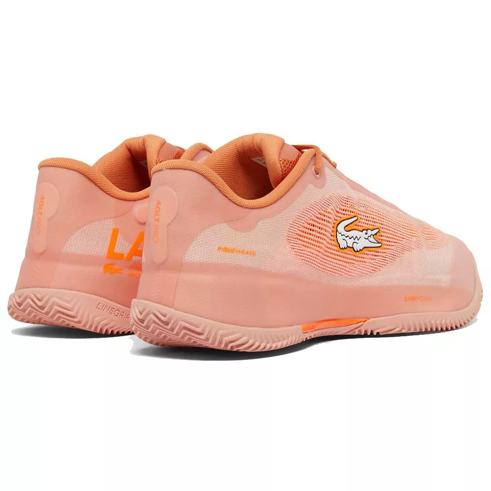Lacoste AG-LT Pro x Daniil Medvedev Tennisschuhe Sandplatz Orange