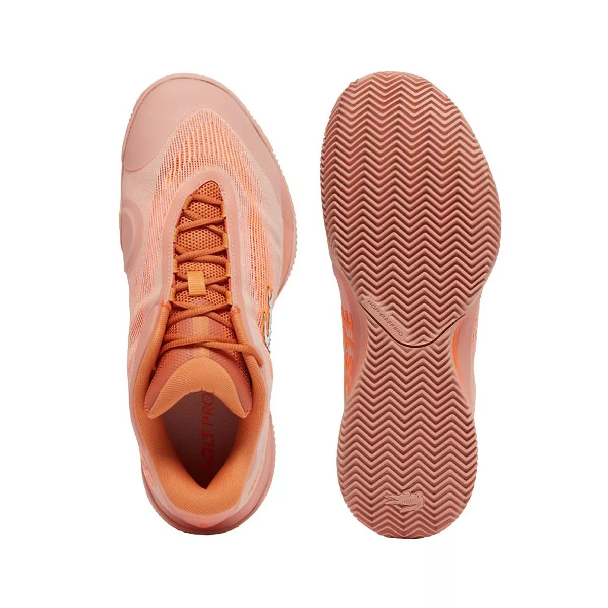 Lacoste AG-LT Pro x Daniil Medvedev Tennisschuhe Sandplatz Orange