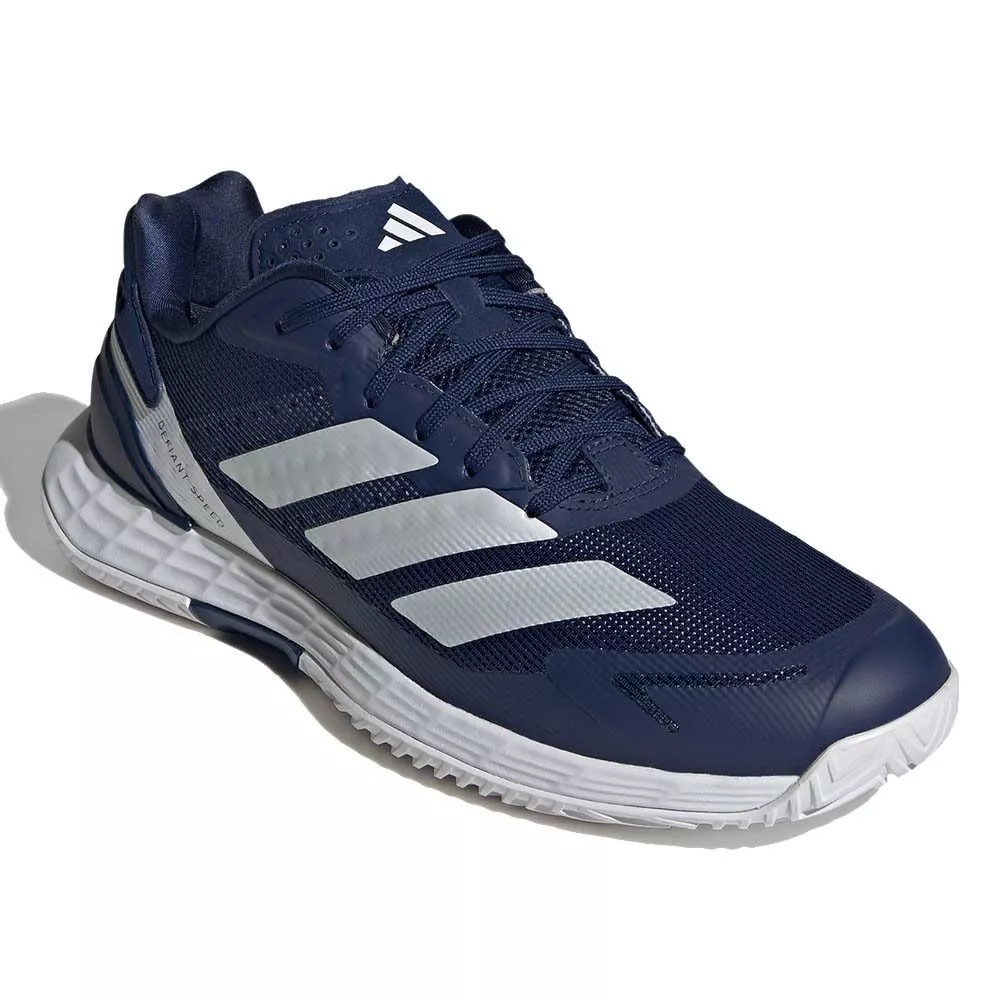 Adidas Defiant Speed 2 Tennisschuhe Marineblau / Wei&szlig;