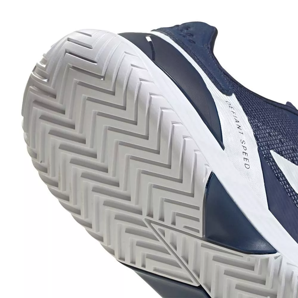 Adidas Defiant Speed 2 Tennisschuhe Marineblau / Wei&szlig;