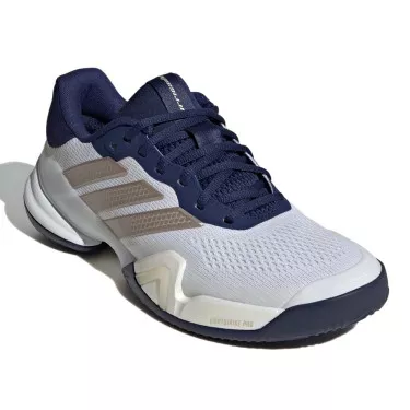 Adidas Barricade 14 Tennisschuhe Wei&szlig; / Marineblau