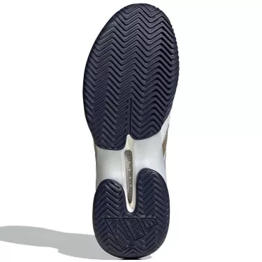 Adidas Barricade 14 Tennisschuhe Wei&szlig; / Marineblau
