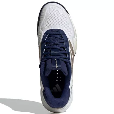 Adidas Barricade 14 Tennisschuhe Wei&szlig; / Marineblau