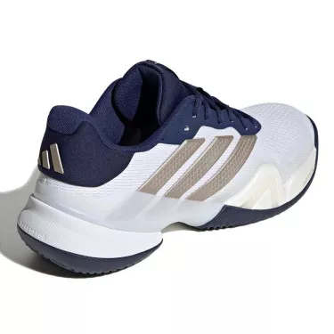 Adidas Barricade 14 Tennisschuhe Wei&szlig; / Marineblau