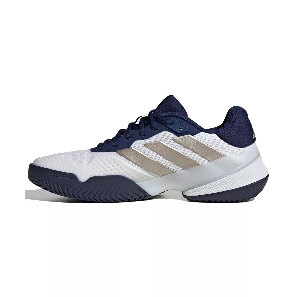 Adidas Barricade 14 Tennisschuhe Wei&szlig; / Marineblau