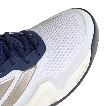 Adidas Barricade 14 Tennisschuhe Wei&szlig; / Marineblau