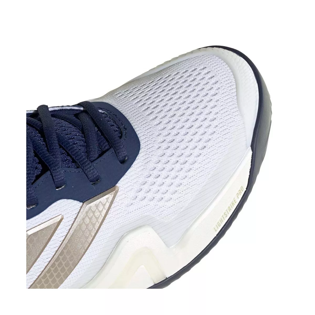 Adidas Barricade 14 Tennisschuhe Wei&szlig; / Marineblau