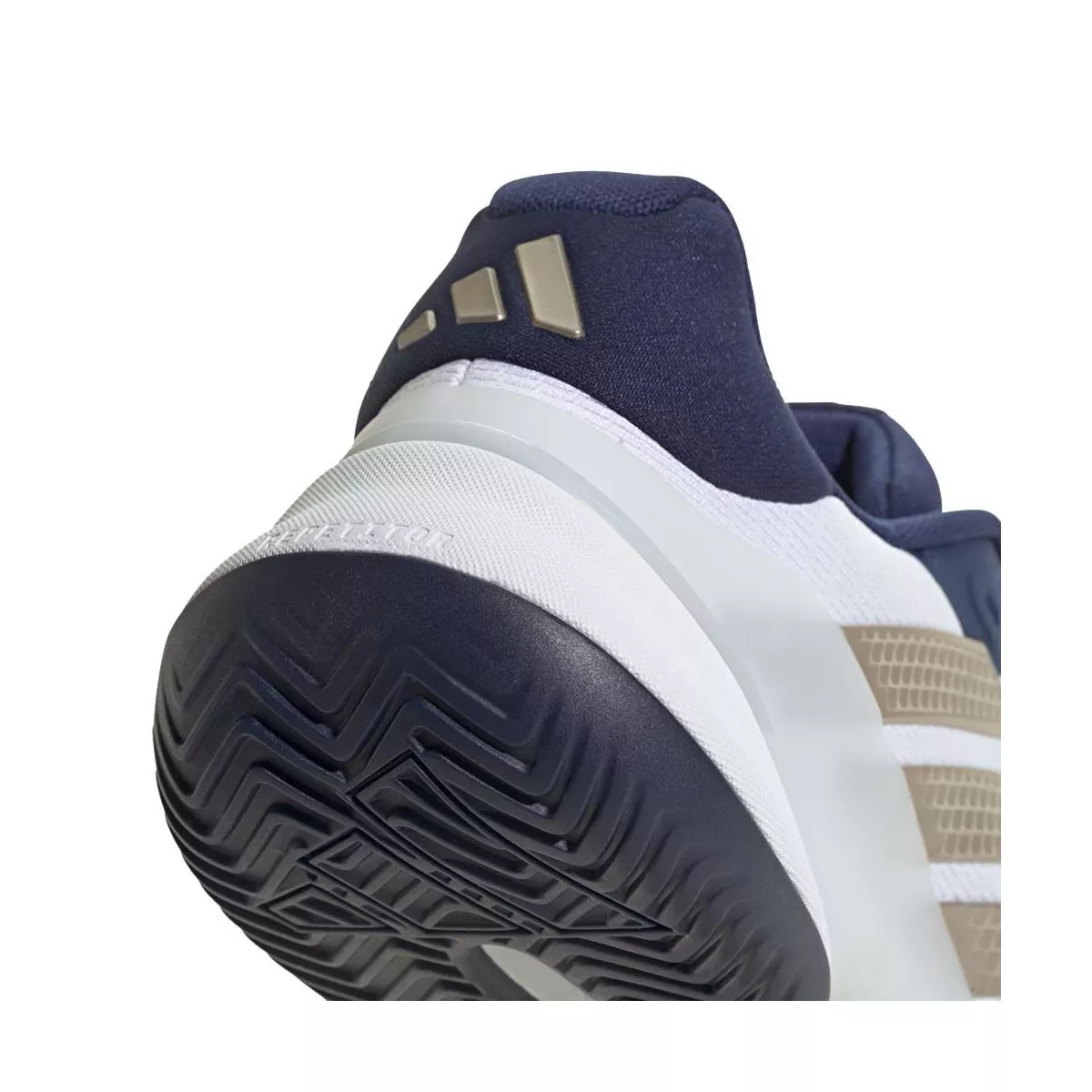 Adidas Barricade 14 Tennisschuhe Wei&szlig; / Marineblau