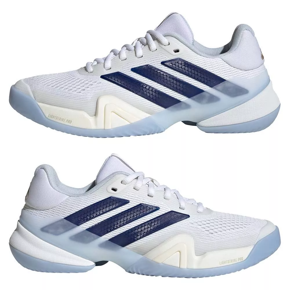Adidas Barricade 14 Tennisschuhe Damen Wei&szlig; / Blau
