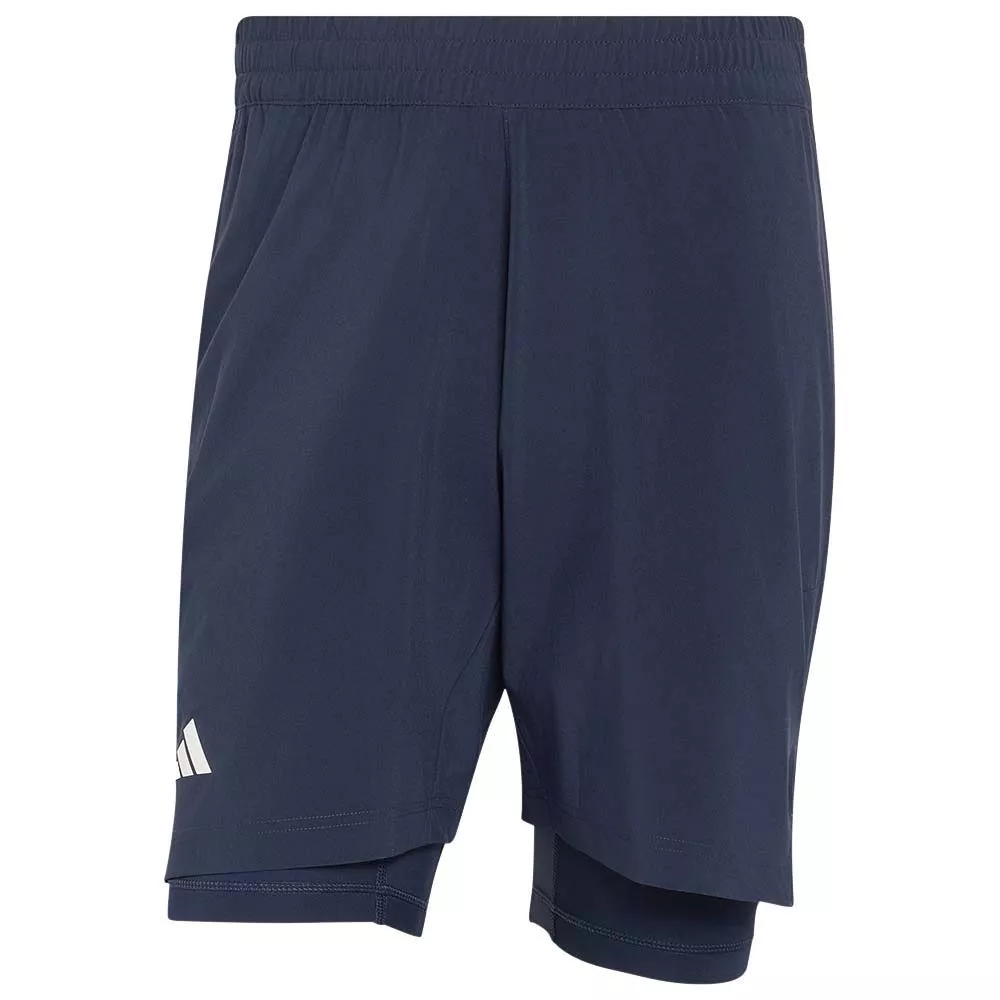 Adidas Pro 2N1 Paris Tennisshorts Marineblau