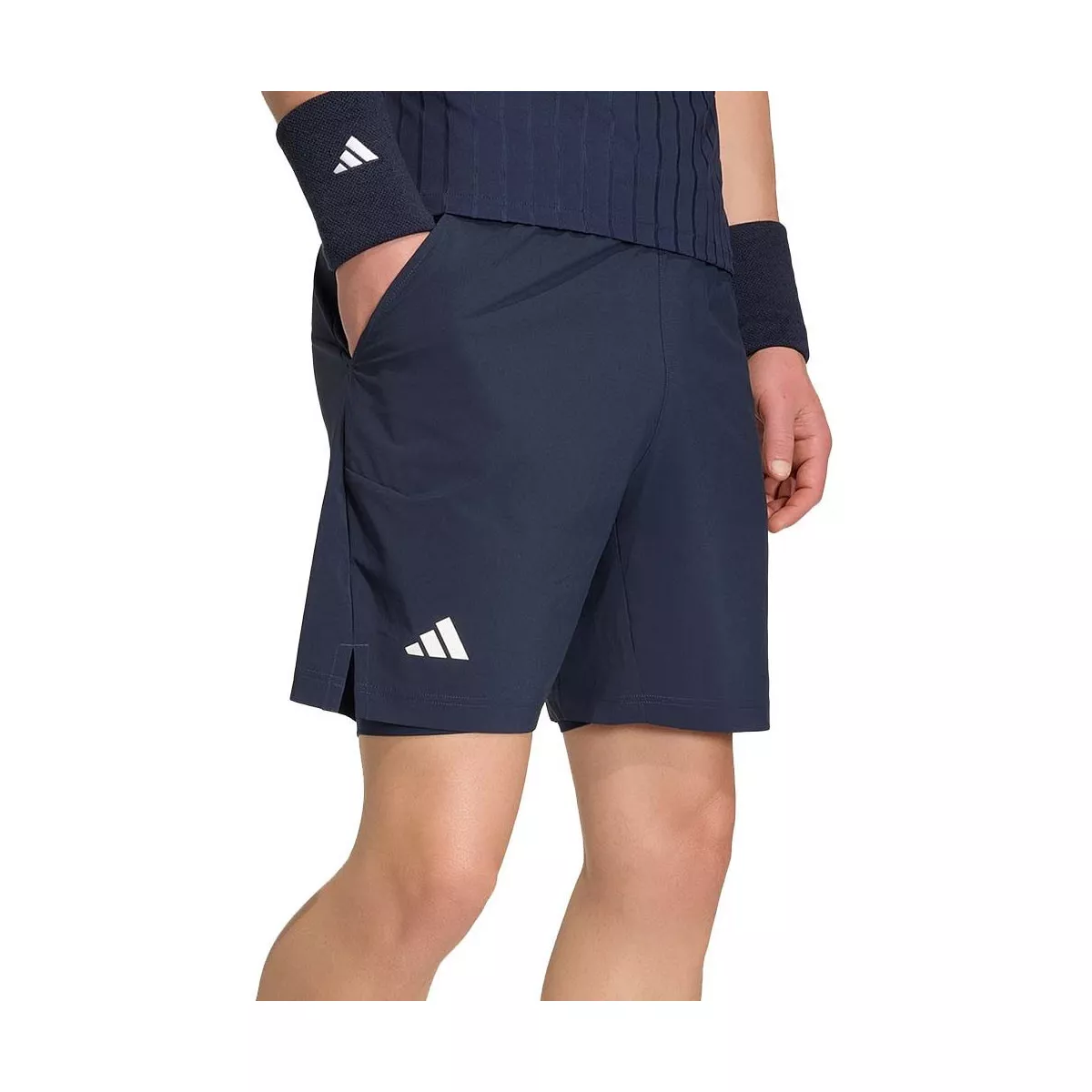 Adidas Pro 2N1 Paris Tennisshorts Marineblau