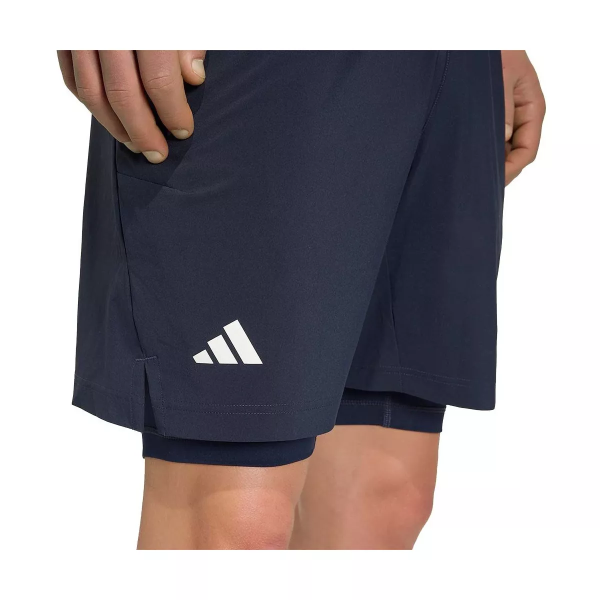 Adidas Pro 2N1 Paris Tennisshorts Marineblau