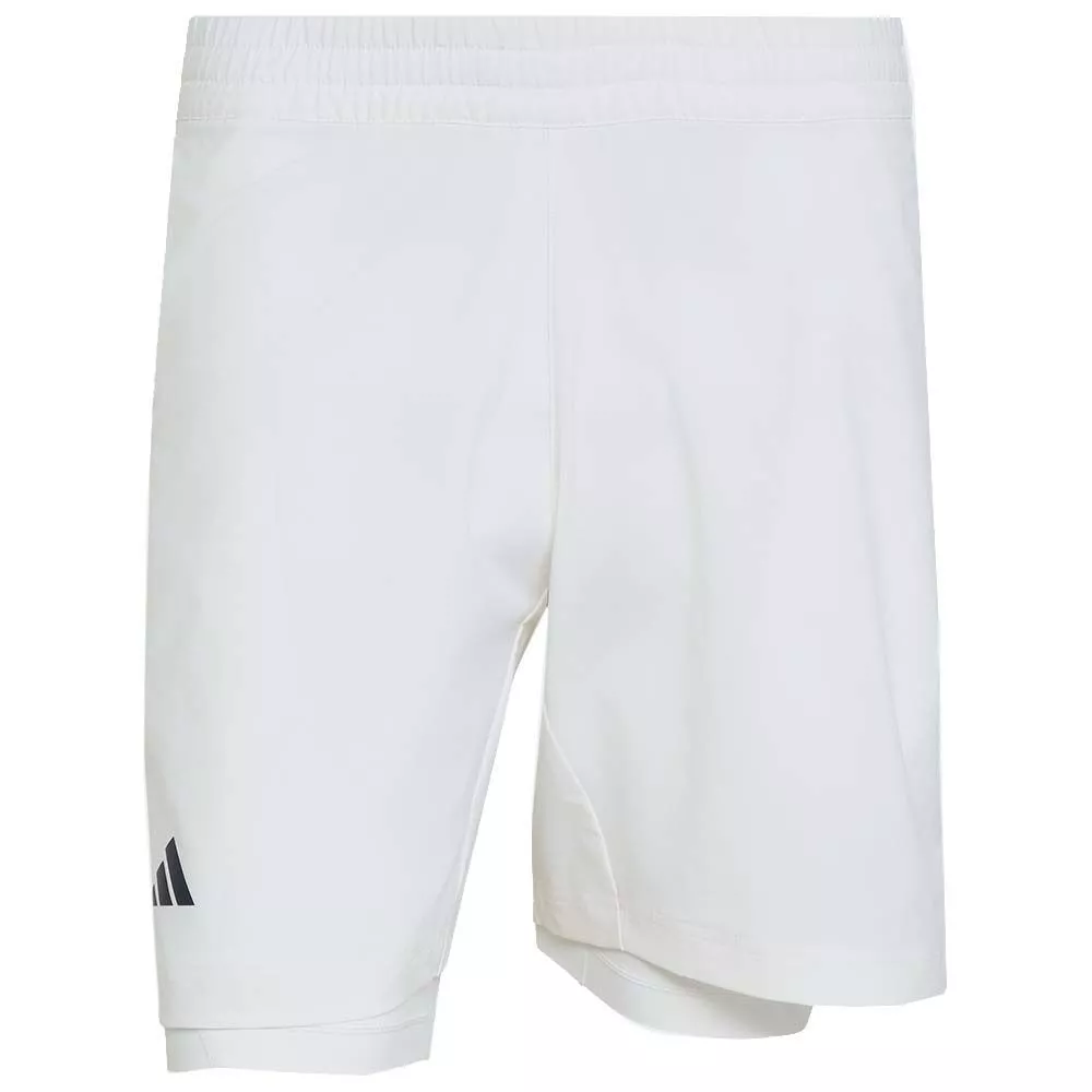 Adidas Pro 2N1 Paris Tennisshorts Wei&szlig;
