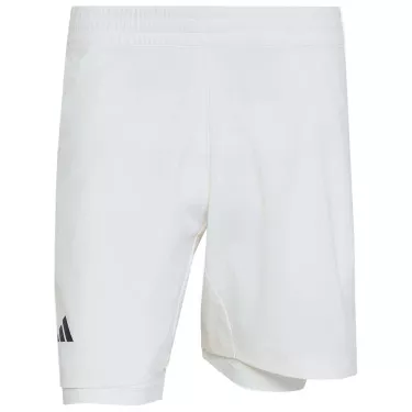 Adidas Pro 2N1 Paris Tennisshorts Wei&szlig;