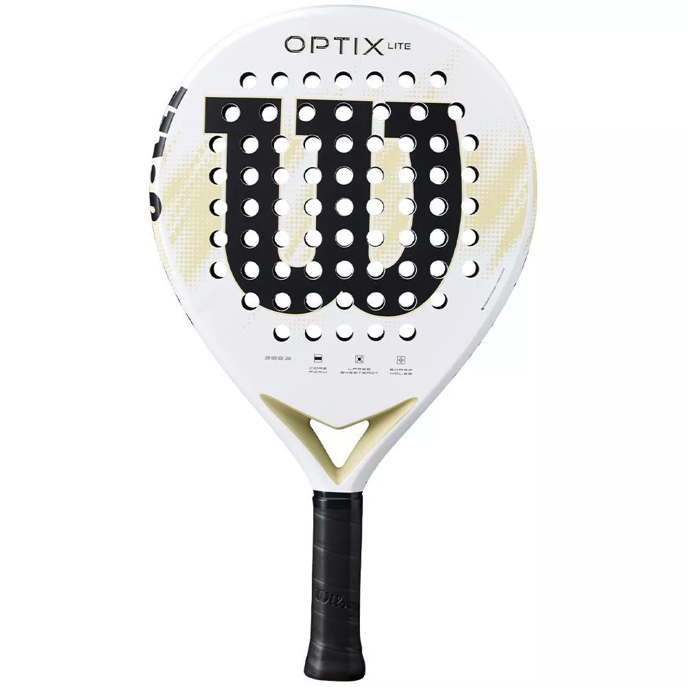 Wilson Optix V2 Lite Padelschl&auml;ger Wei&szlig;
