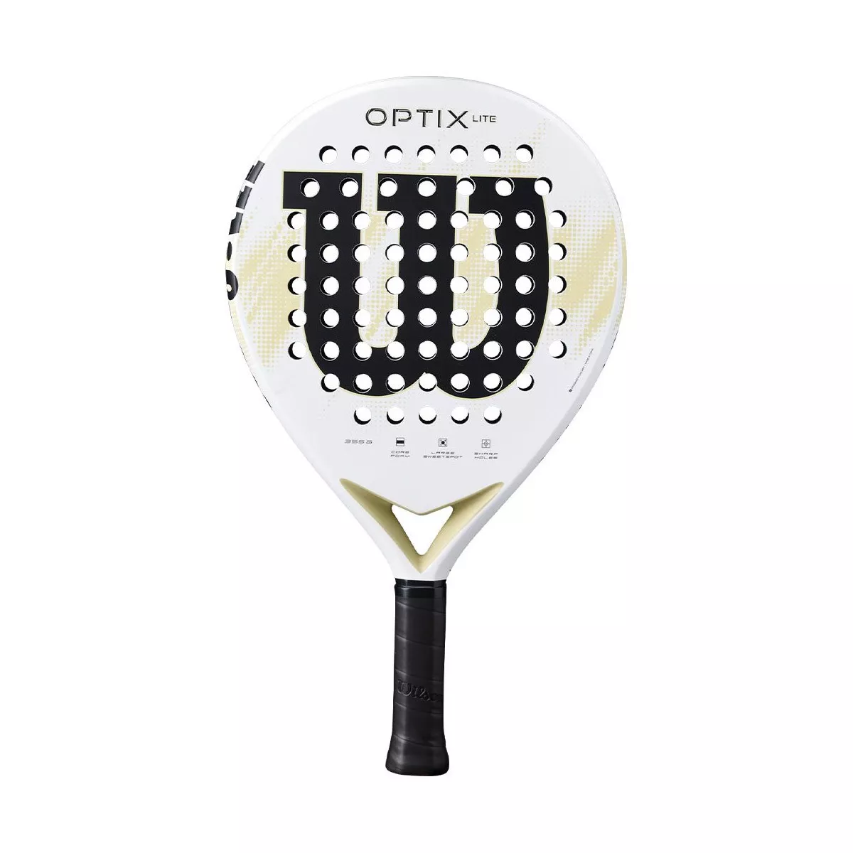 Wilson Optix V2 Lite Padelschl&auml;ger Wei&szlig;