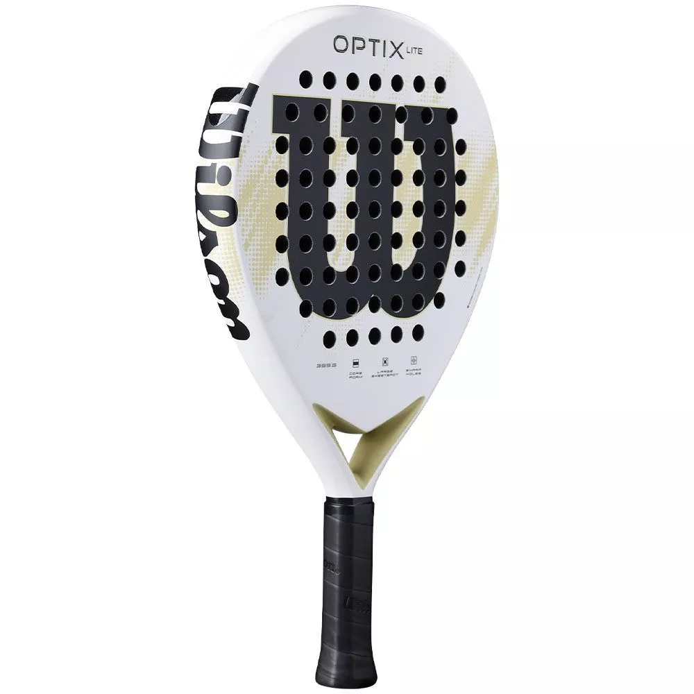 Wilson Optix V2 Lite Padelschl&auml;ger Wei&szlig;