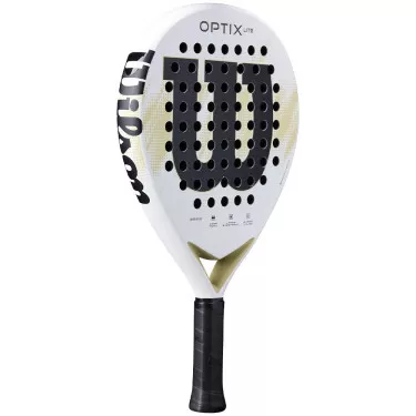 Wilson Optix V2 Lite Padelschl&auml;ger Wei&szlig;