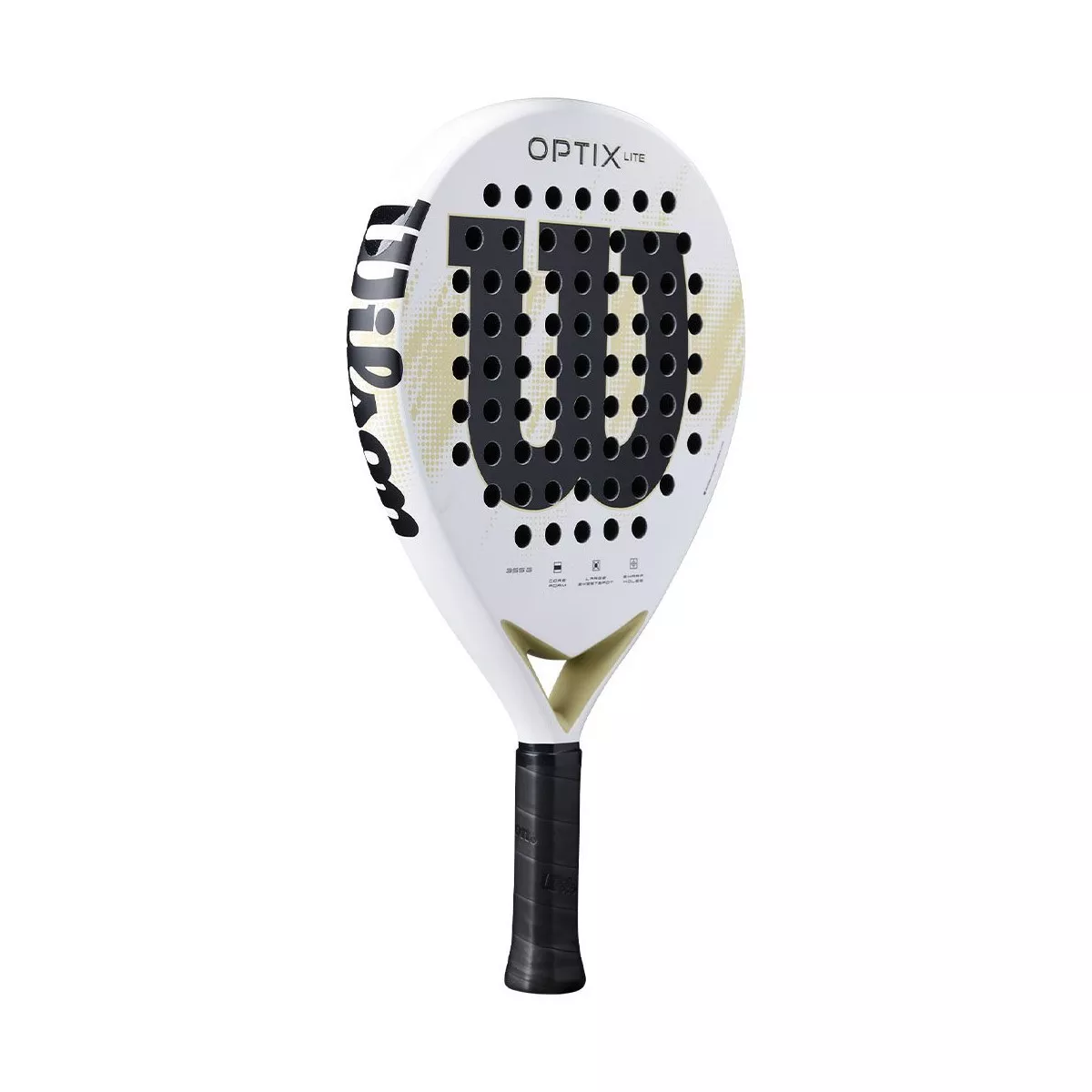 Wilson Optix V2 Lite Padelschl&auml;ger Wei&szlig;