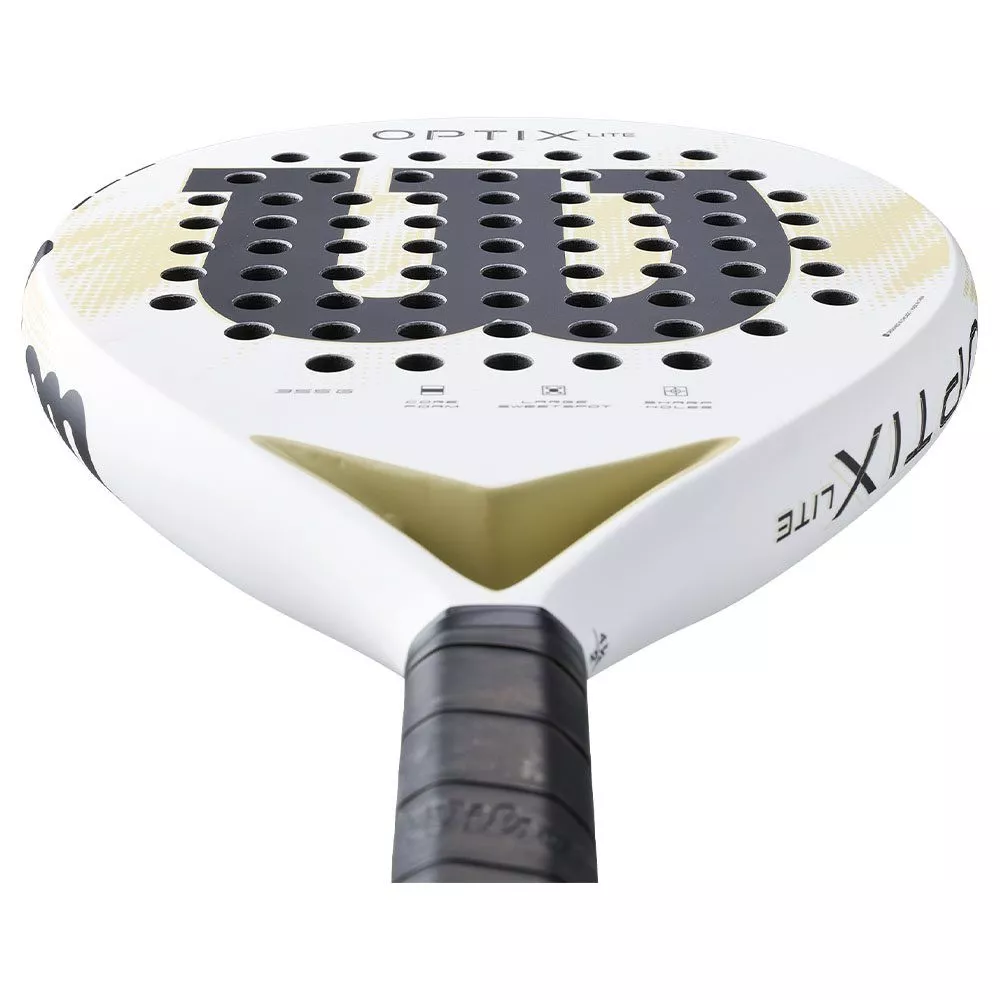 Wilson Optix V2 Lite Padelschl&auml;ger Wei&szlig;