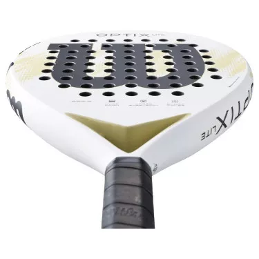 Wilson Optix V2 Lite Padelschl&auml;ger Wei&szlig;