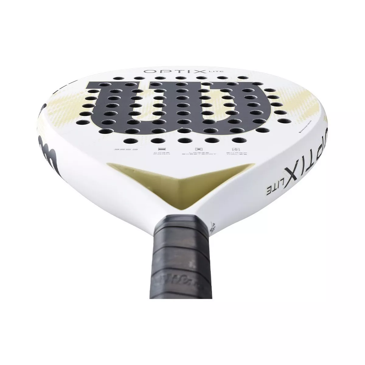 Wilson Optix V2 Lite Padelschl&auml;ger Wei&szlig;