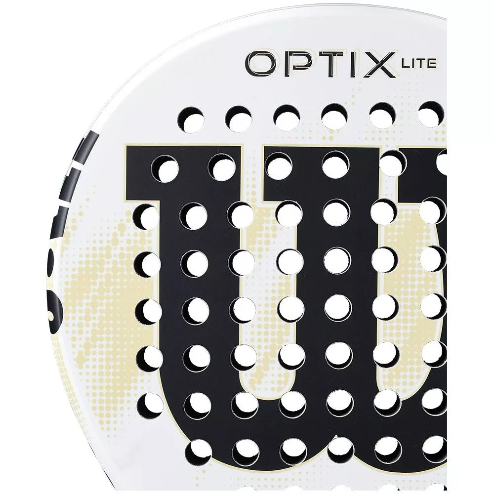 Wilson Optix V2 Lite Padelschl&auml;ger Wei&szlig;
