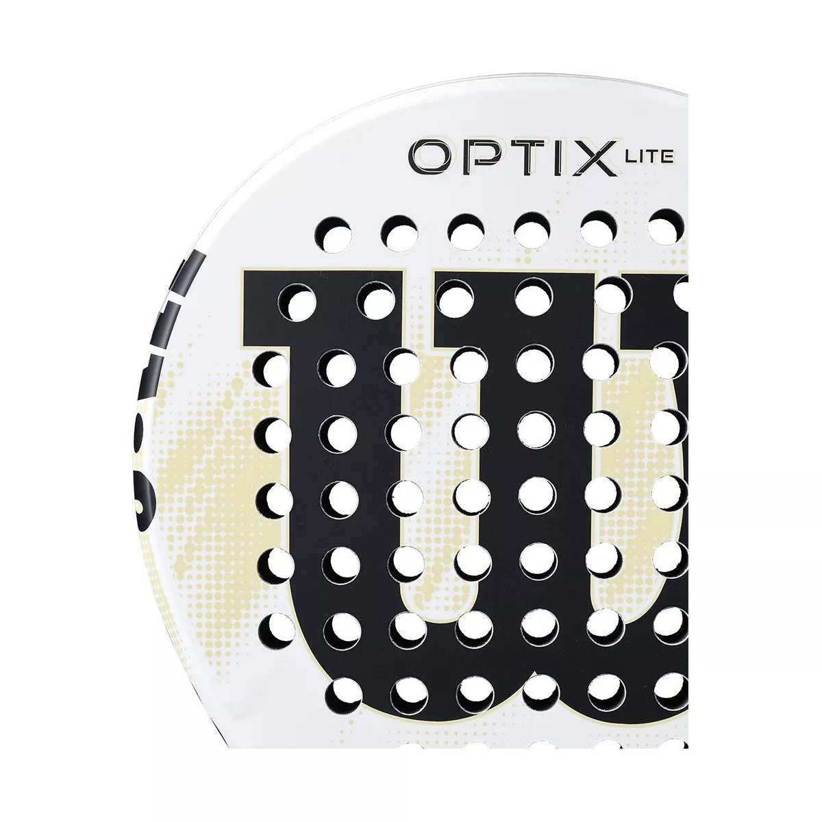 Wilson Optix V2 Lite Padelschl&auml;ger Wei&szlig;