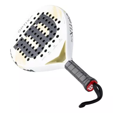 Wilson Optix V2 Lite Padelschl&auml;ger Wei&szlig;