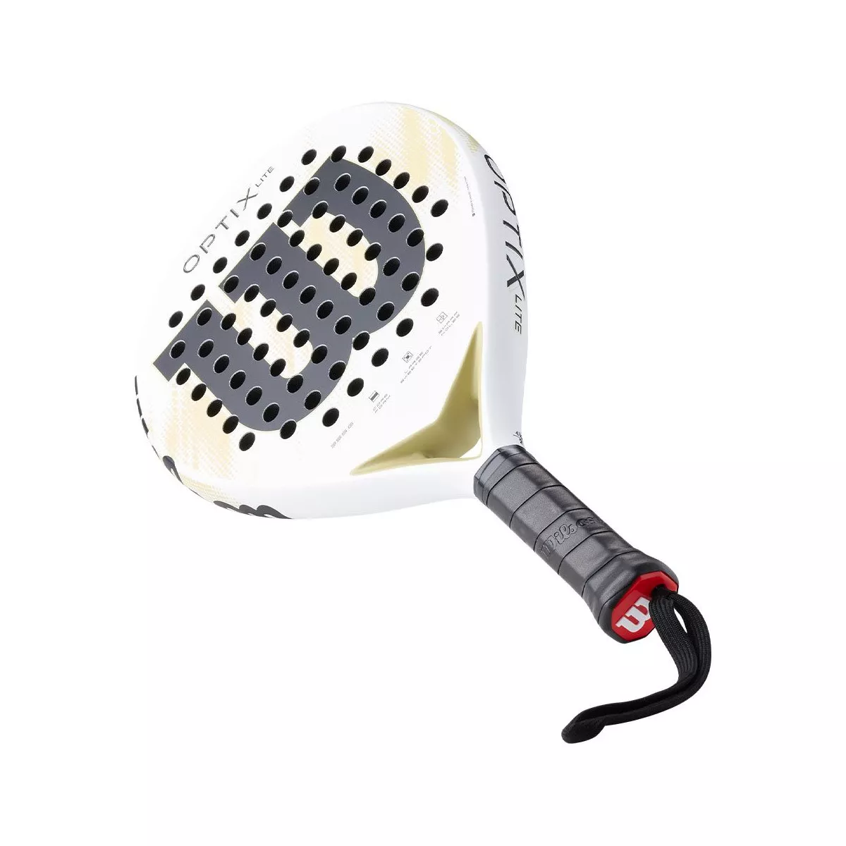 Wilson Optix V2 Lite Padelschl&auml;ger Wei&szlig;