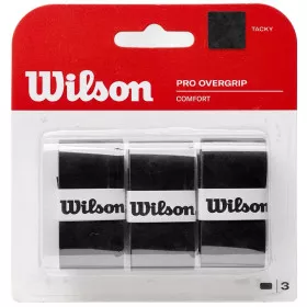 Wilson Pro Overgrip Schwarz 3er-Pack