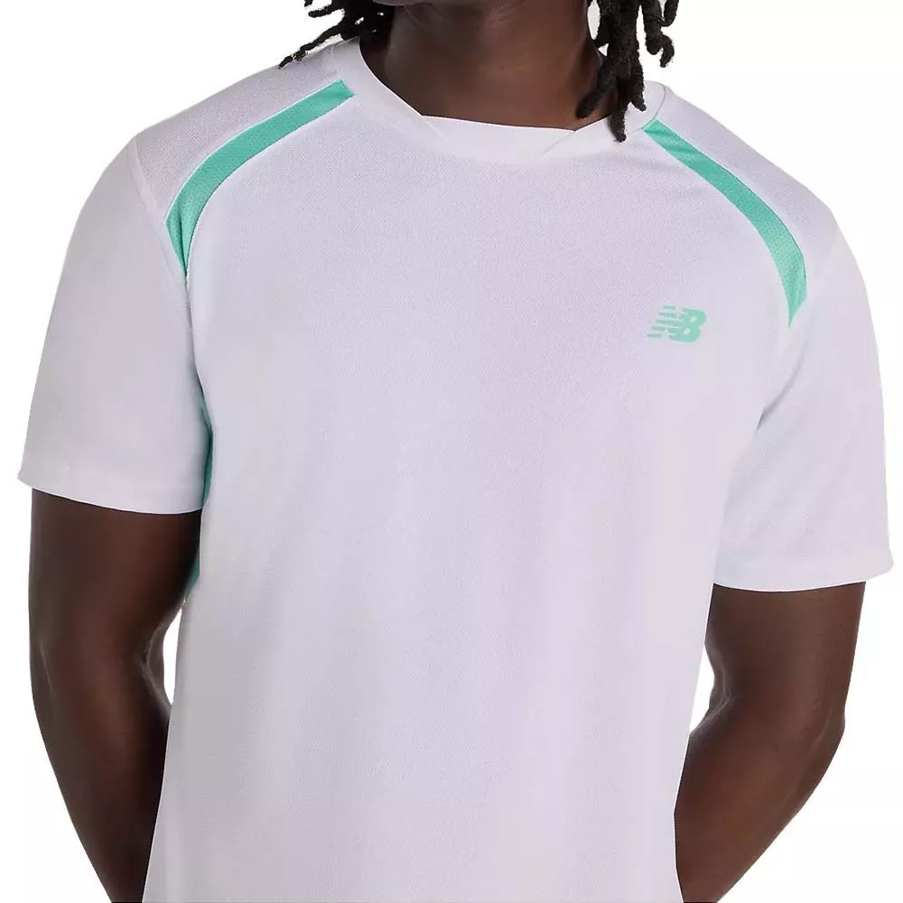 New Balance Tournament Novelty T-Shirt Wei&szlig;