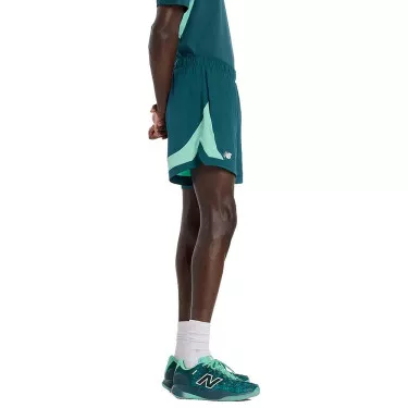 New Balance Tournament Novelty Tennisshorts Gr&uuml;n