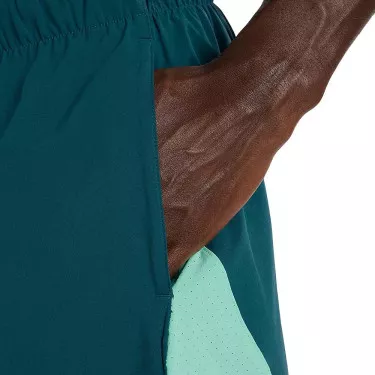 New Balance Tournament Novelty Tennisshorts Gr&uuml;n