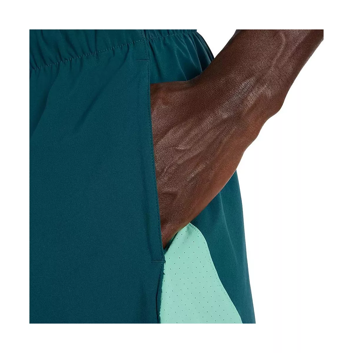New Balance Tournament Novelty Tennisshorts Gr&uuml;n